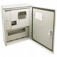 Распределительный шкаф ЩУ, 12 мод., IP66, навесной, металл, серая дверь |  код. SQ0905-1002 |  TDM